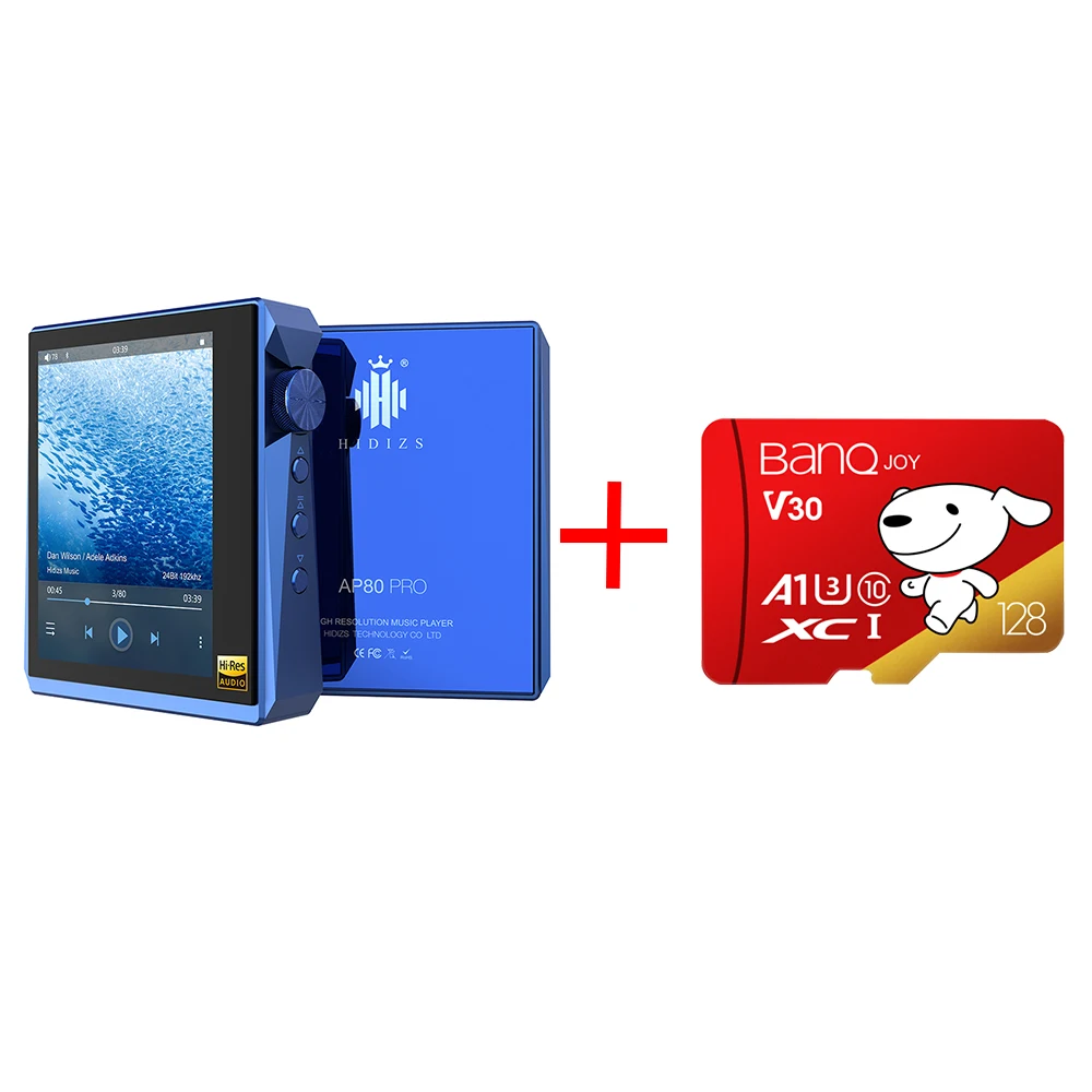 mp3 music player Hidizs AP80 PRO Music Player MP3 Bluetooth-compatible Walkman Hi-Res 2*ESS9218P USB DAC Audio DSD64/128 Apt-X/LDAC FM best mp3 player MP3 Players