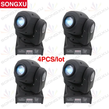 

4pcs/lot 30W Spot Gobo LED Moving Head Light for Disco Light Professional Stage DJ DMX Stage Light/SX-MH0130S
