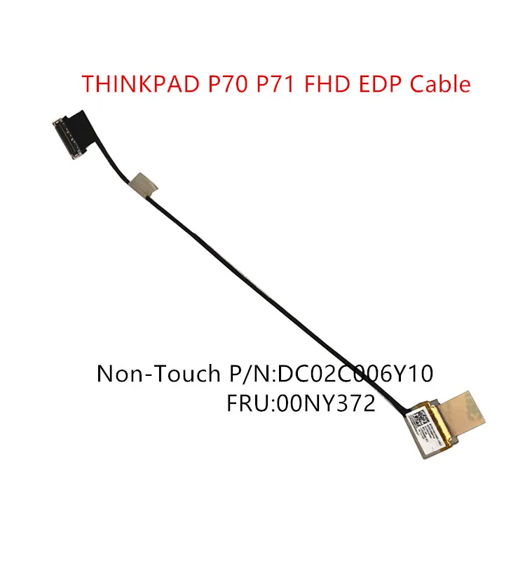 Для lenovo ThinkPad P70 P71 Non-touch FHD eDP кабель DC02C006Y10 00NY372