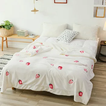 

FUNBAKY Super Soft Blanket Adults And Children Home Sofa Blanket Portable Outdoor Travel Cover Blanket