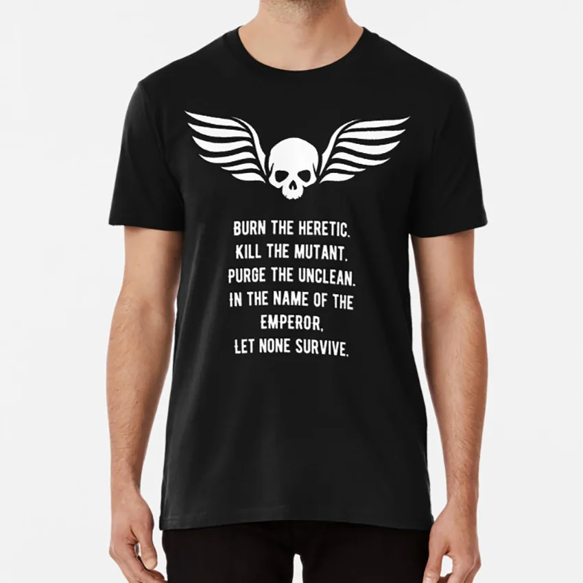 Let None Survive Wargaming Meme футболка 40000 40k primaris эмблема Легион