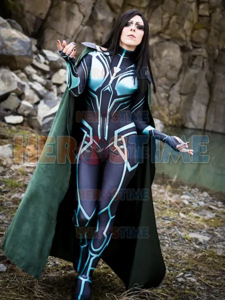 Хела Тора: Ragnarok 3D печать Тор Костюм зентай для косплея боди с накидкой