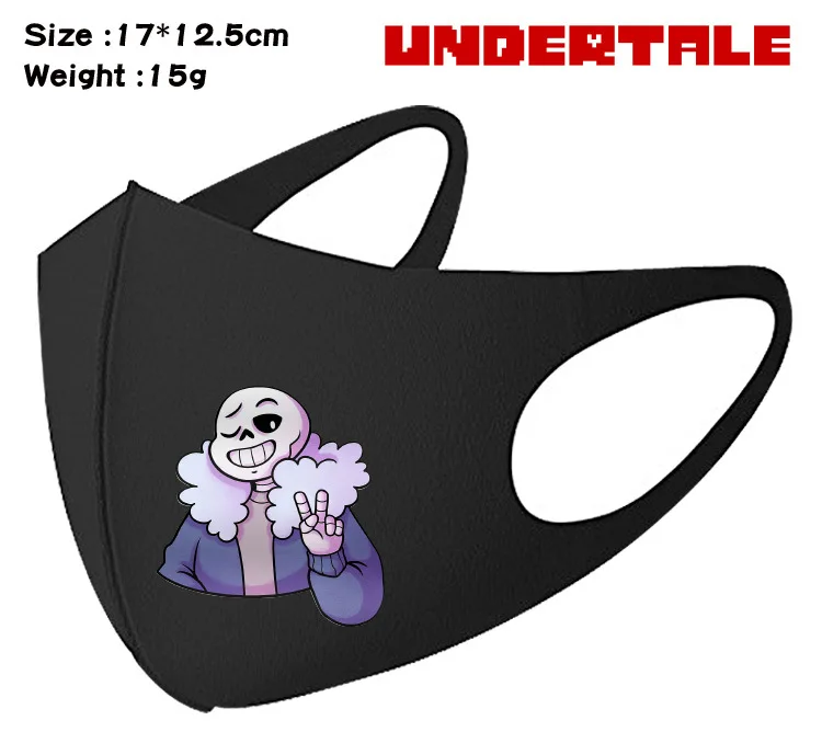 Undertale Sans косплей маска для лица унисекс подарок рот Муфельная опора
