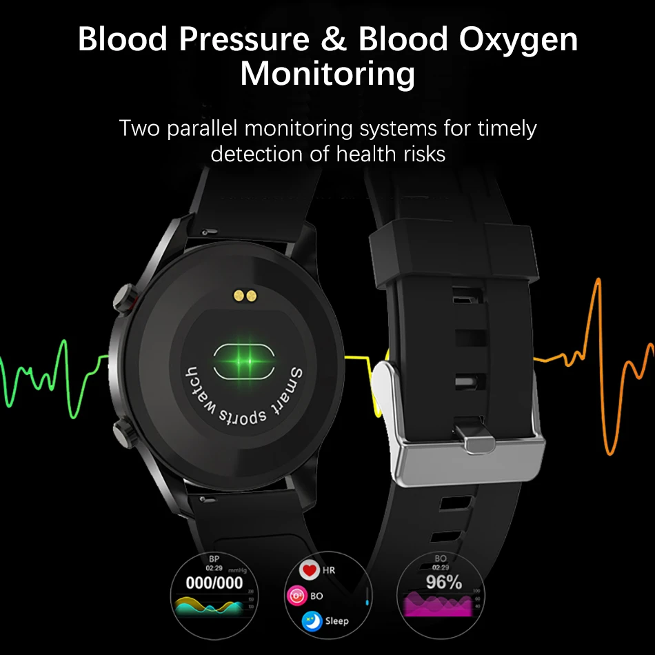 Hbb1b8e095d7b4fb1be315366755680acG LIGE New 2022 Smart Watch Men Heart Rate Blood Pressure
