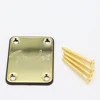 1 Set Electric Guitar Neck Plate with Screws for ST TL Guitar ,Jazz Bass Replacement Black ► Photo 3/6