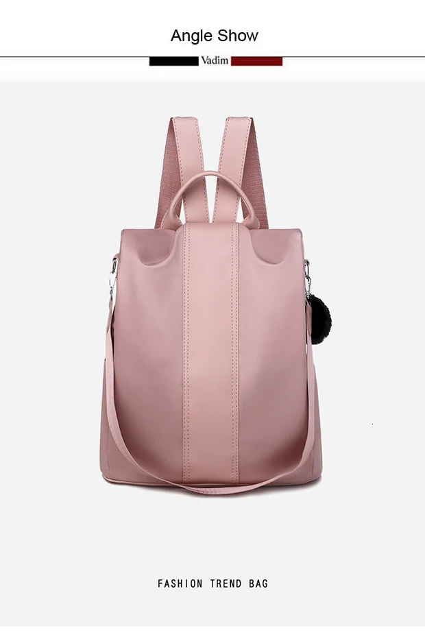 Рюкзак Vadim Oxford Anti Theft, женские сумки, мини-рюкзаки для девочек, рюкзак для путешествий, школьная сумка для девочек-подростков, Sac a Dos