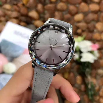 

fashion casual femal wristwatch 2019 hot sell round dial quartz watches for women
