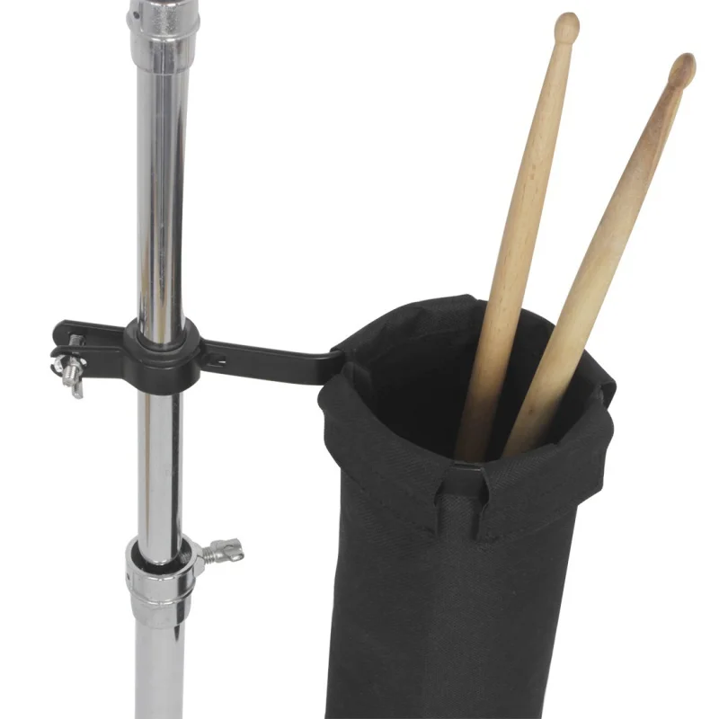 

Proof Drumstick Bag Drum Stick Holder Moisture Wear-resistance Drumsticks Pocket With Mounting Clamp Drum Tool Accessory