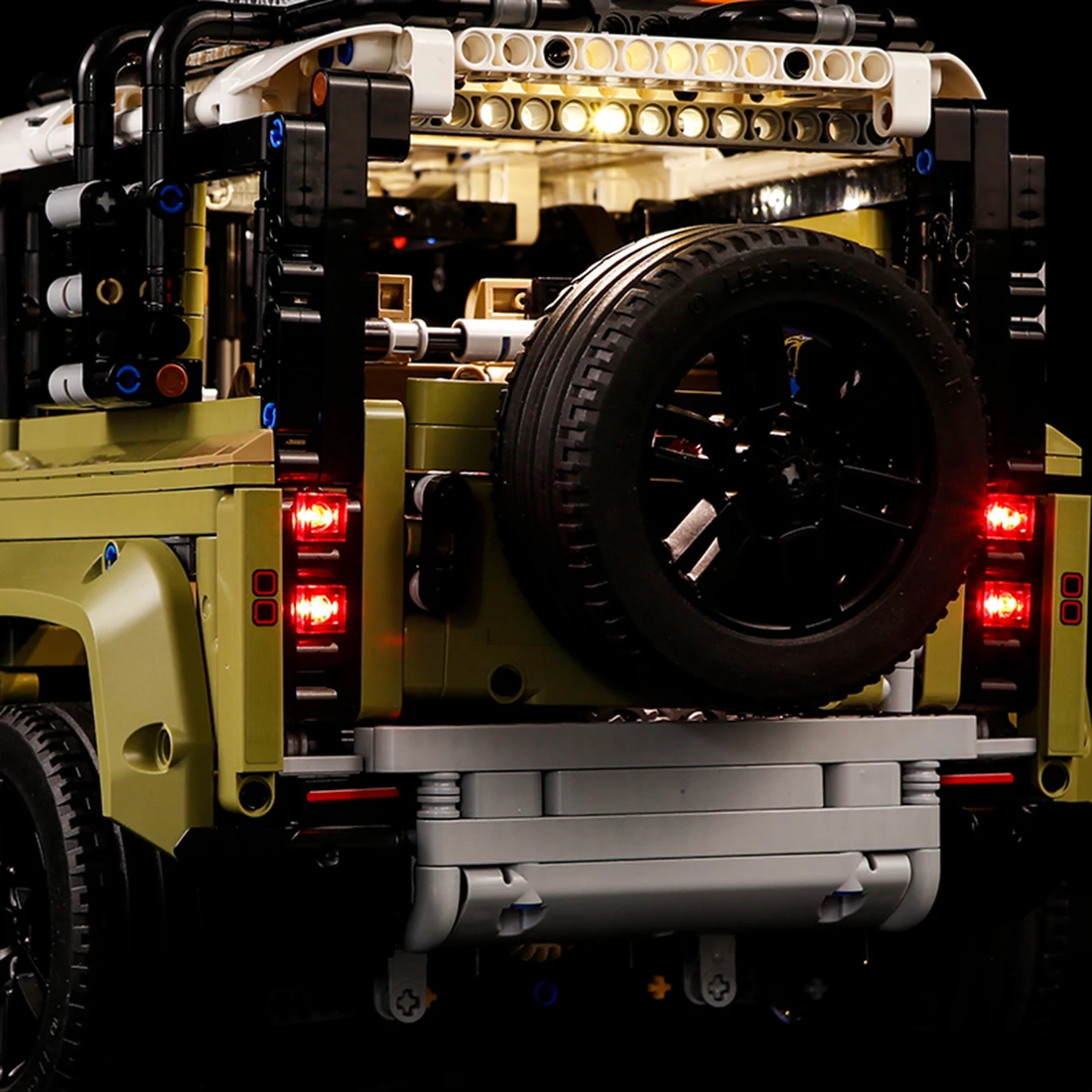 Vonado светодиодный комплект с питанием от батареи для Defender 42110, Автомобильный светодиодный в комплекте, только Рождественский подарок, новинка