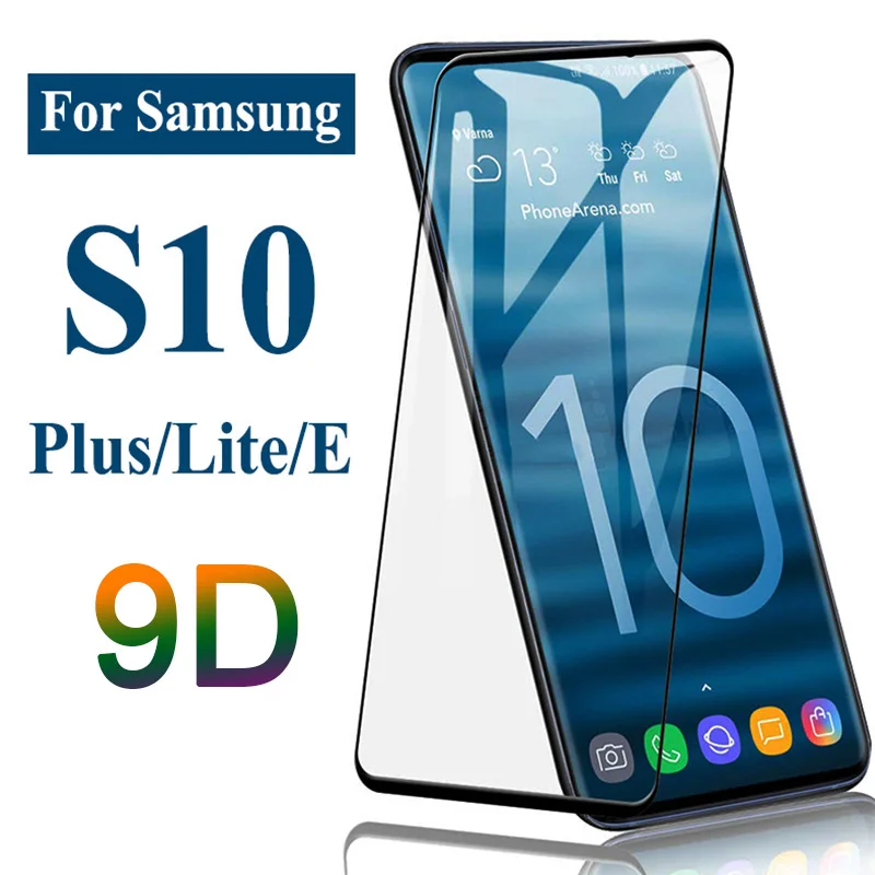 20D Full Curved Screen Protector For Samsung Galaxy S9 S10 S8 Plus Note 8 9 Tempered Glass s10 5G Film | Мобильные телефоны и