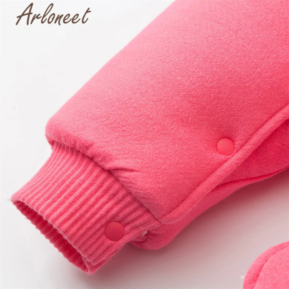 ARLONEET/пальто с героями мультфильмов; Рождественский Комбинезон для маленьких мальчиков; зимние шапки; 2 шт.; Комбинезоны для маленьких девочек; комбинезон; плотное пальто; Детский комбинезон; Bebe Menina