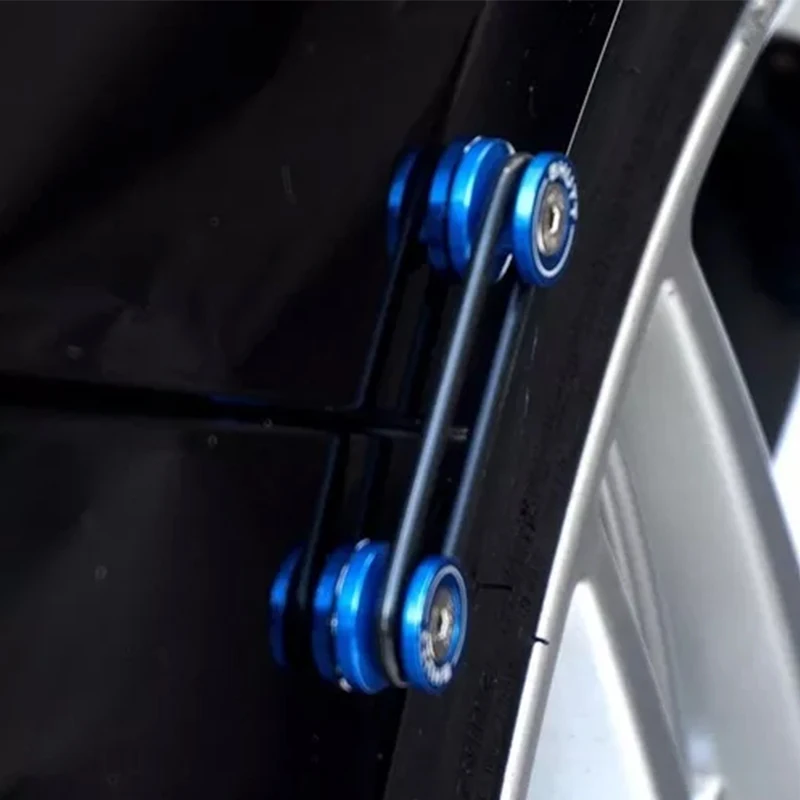 Mr Cartool автомобильный бампер быстросъемные бамперы хромированный крепеж для JDM Neo