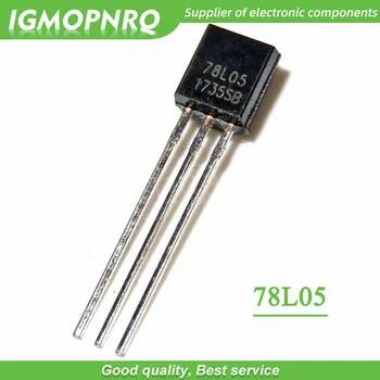 

200pcs 78L05 L78L05 Voltage Regulators 5.0V 0.1A Positive TO-92 new original
