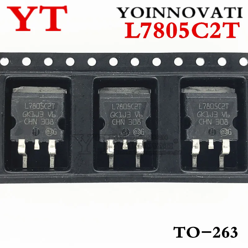 100pcs/lot L7805C2T TO-263 L7805CD2T TO263 L7805 REG LINEAR 5V 1.5A D2PAK IC | Электронные компоненты и
