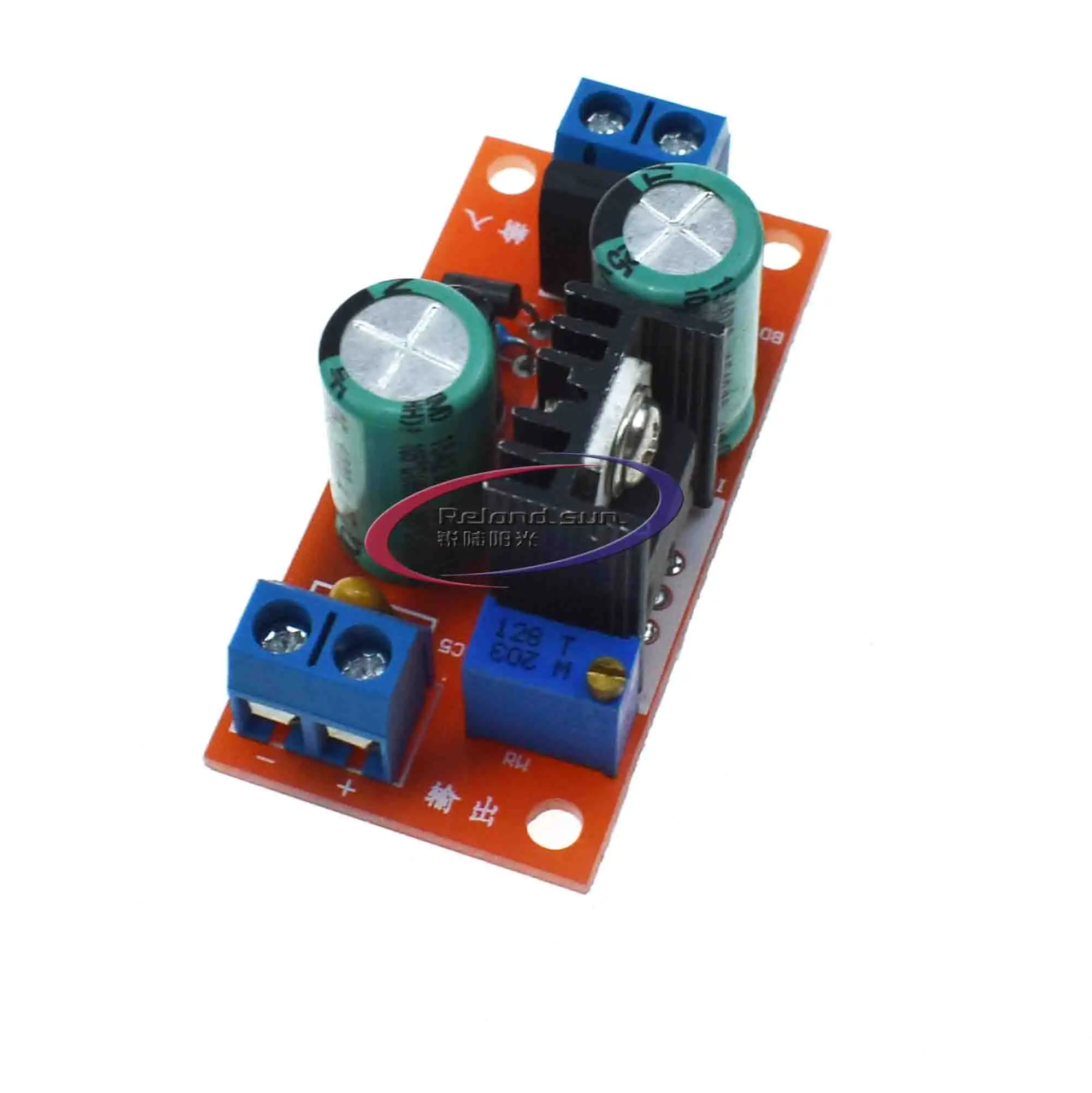 LM317 регулируемый стабилизированный блок питания модуль может общаться.|can module|can
