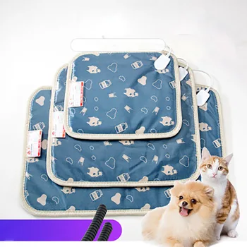 

OUYXR Intelligent Time Pet Dog Cat Winter Warm Electric Heating Blanket Pad Body Winter Warmer Mat Bed Blanket Heater 220V