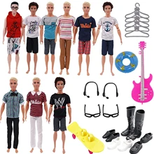 Ken – ensemble de vêtements, chaussures, meubles, maison de poupée, 11.8 pouces, pour garçon barbie, poupée BJD, notre génération, cadeaux de noël