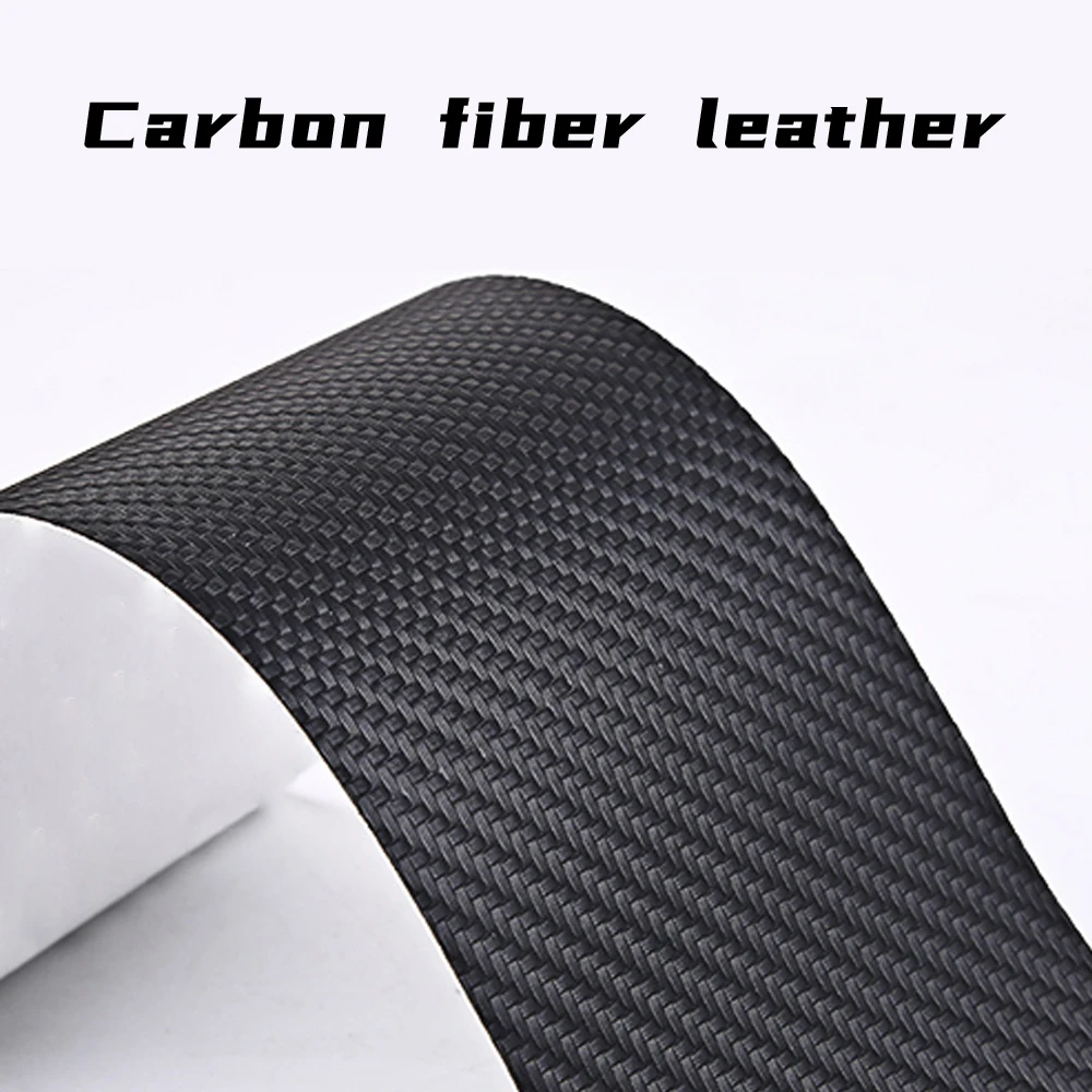 Carbon fiber leather