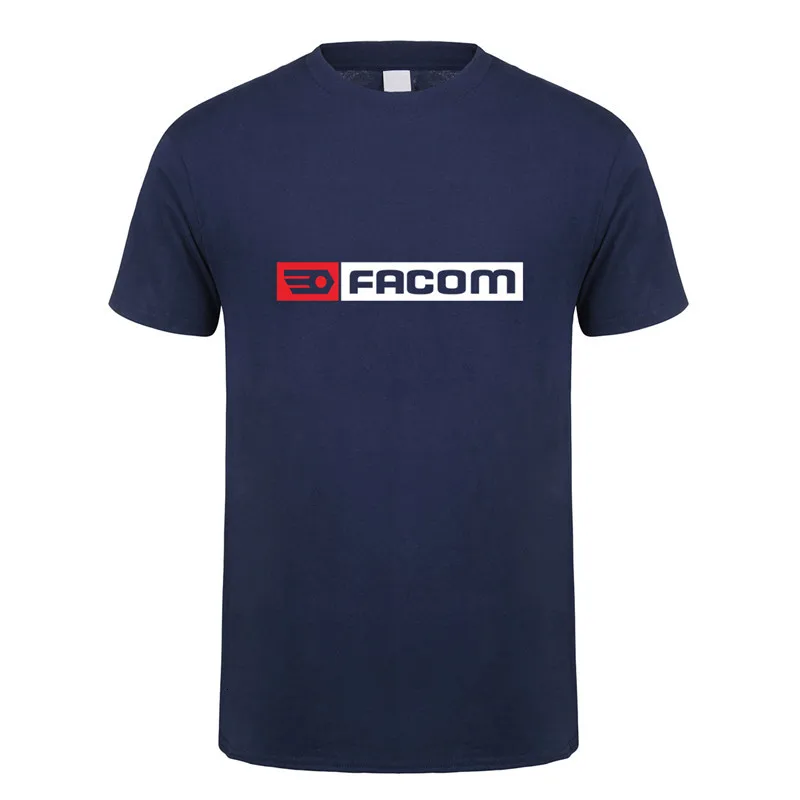 Navy Футболка Midnite Star Facom, мужские топы, новая мода, короткий рукав, инструмент facom, футболки, мужские футболки - Цвет: Navy