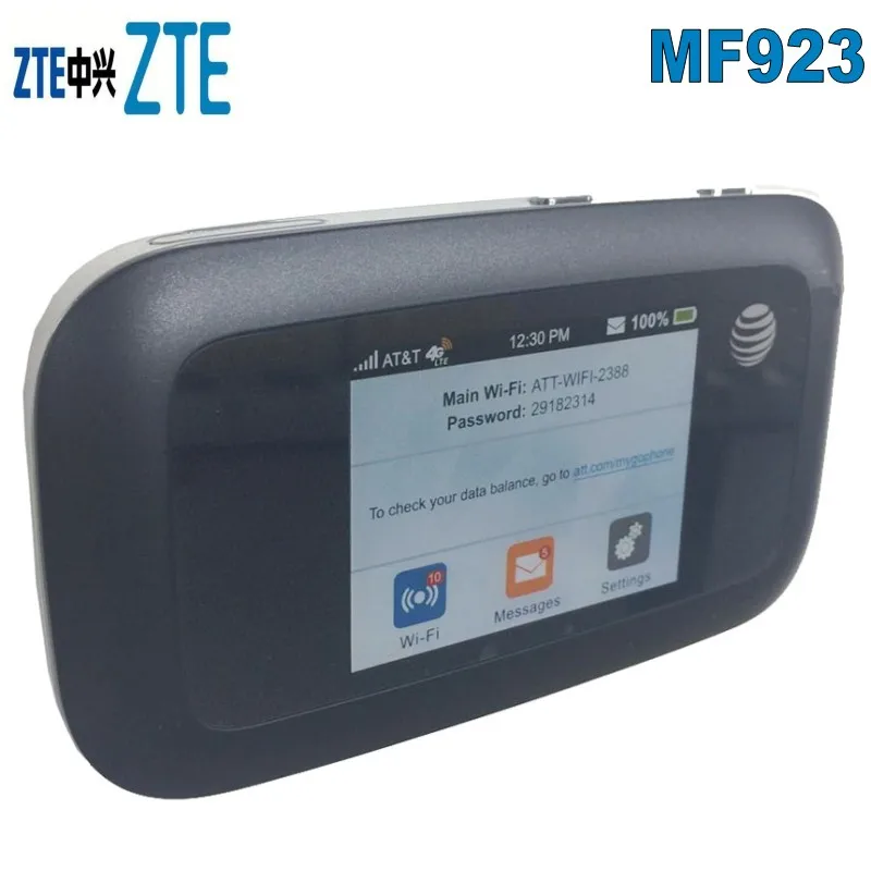 Лот из 1000 шт 150 Мбит/с zte MF923 Карманный 4G Модем Мобильный wi-fi-роутер sim-карта