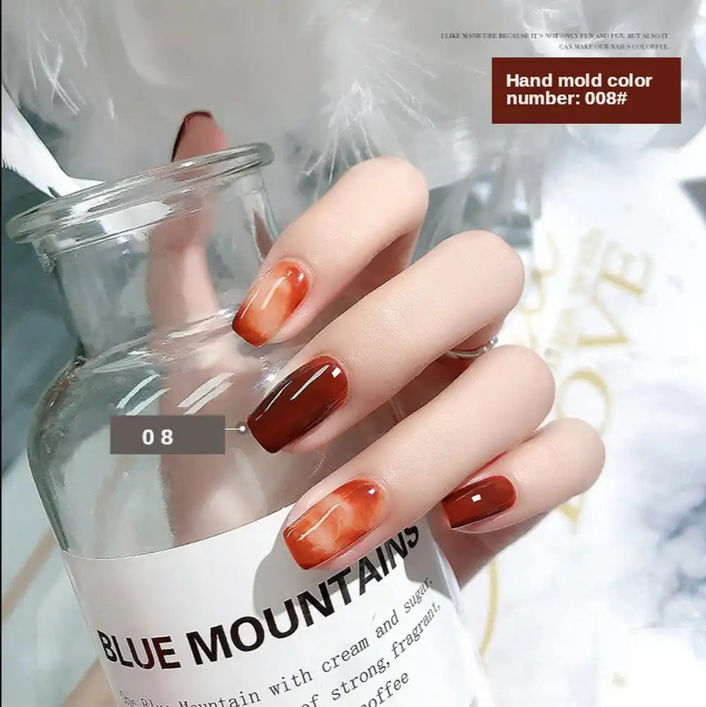 8ミリリットルキャラメルネイルグルー蜂蜜ザボンジェルネイルポリッシュセット秋と冬高速配送ピンクジェルポリッシュ Nail Gel Aliexpress