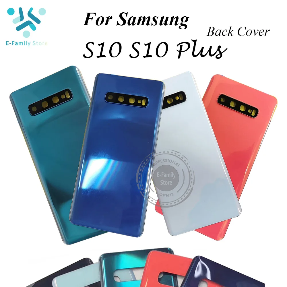 E family оригинал для Samsung Galaxy S10 задняя крышка батарейного отсека стеклянная корпуса