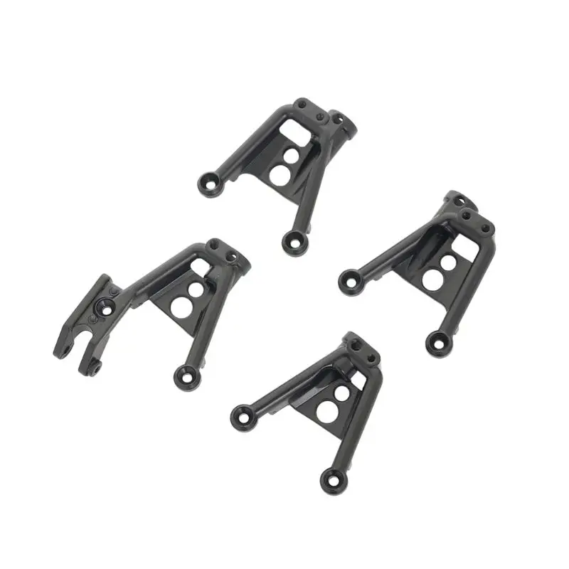 

4PCS Metal Shock Damper Tower Mount Hoops Bracket for AXIAL SCX10 II 90046 90047 R9UE