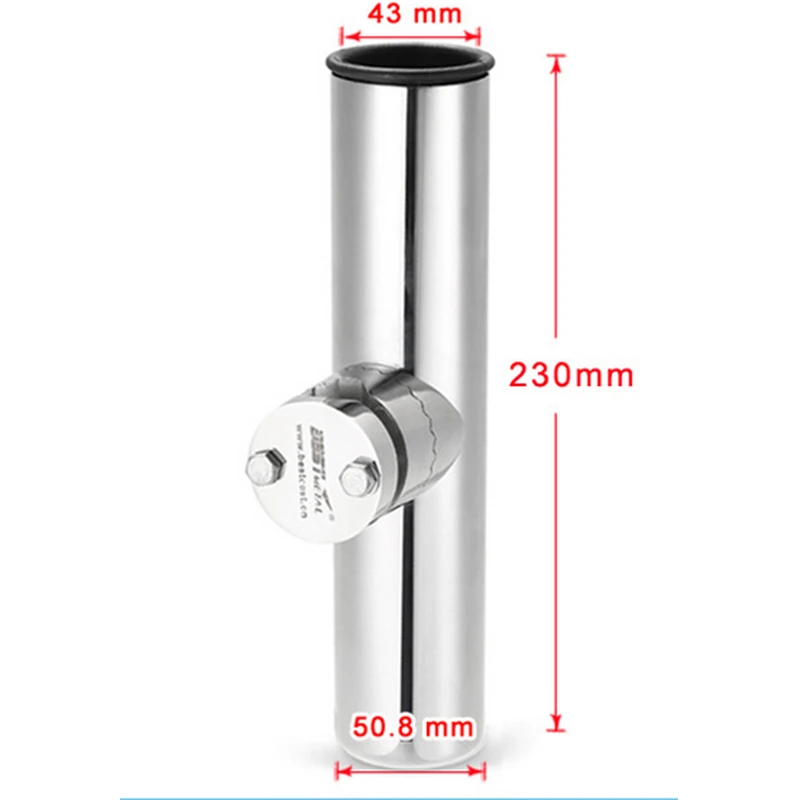 

1* Fishing Rod Marine Hardware Stainless Steel Part Yacht Fishing Bracket Metal