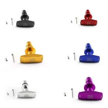 

Aluminum Alloy Car Oil Caliper Dipstick Pull Handle Personality Auto Accessories NEW Hot Supplies Gift Universal Double Quality