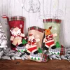 Saco de Navidad de Año Nuevo, bolsa de dulces para regalo de Navidad, adornos navideños para el hogar, calcetín de Navidad, decoración para árbol de Navidad ► Foto 3/6