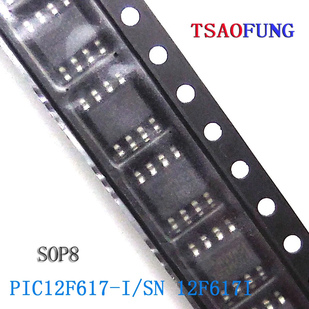 

Интегральные схемы PIC12F617-I/SN 12F617I SOP8, электронные компоненты, 5 шт.