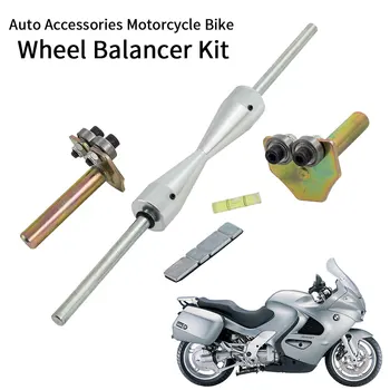 

Repair Tool Tyre Motorcycle Bike Tire Universal Home Paddock Stand Adapter Wheel Balancer Kit Portable Lightweight Metal
