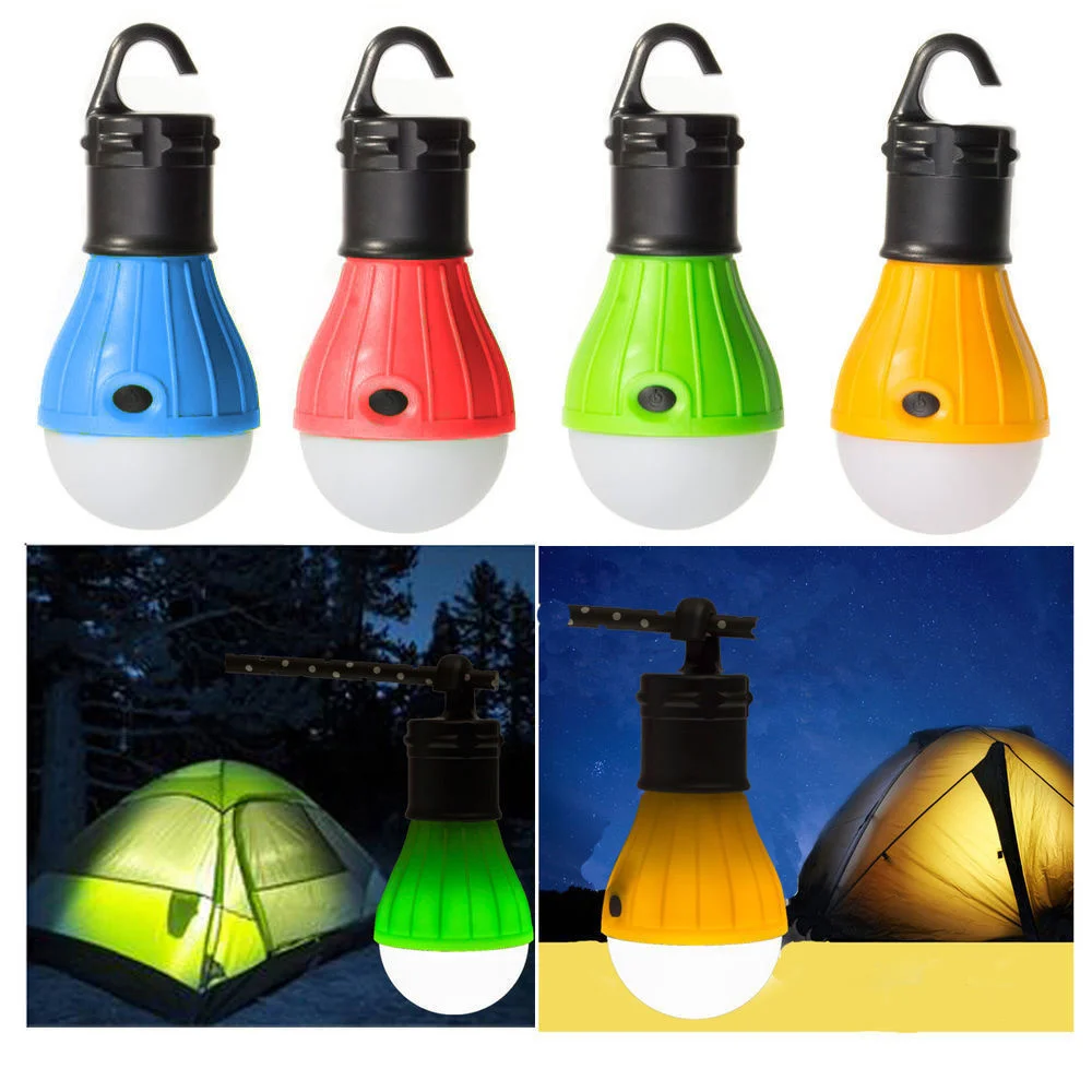 

Mini Portable Lantern Tent Light LED Bulb Emergency Lamp Waterproof Hanging Hook Flashlight For Camping Furniture Accessories