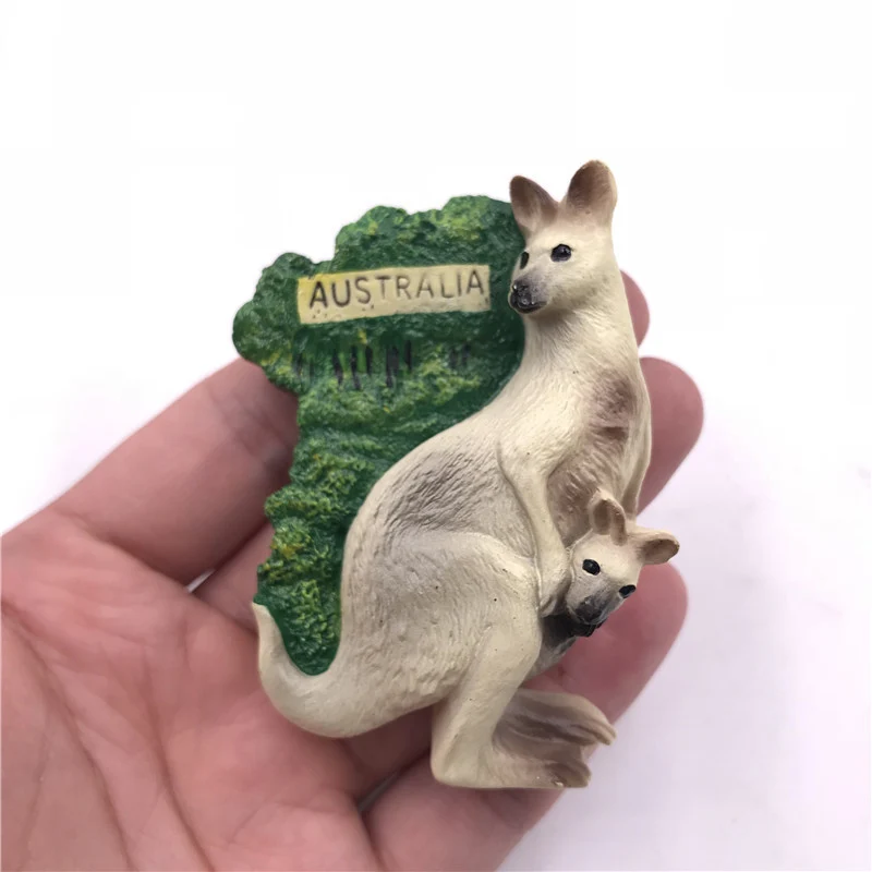 Sydney Australia Melbourne Kangaroo magnetic world tourism souvenir 3D Sydney Koala Opera House fridge magnets collection gifts magnetic fridge magnets