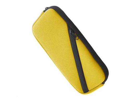 DOBE для nyd Switch Lite dive Мягкая тканевая сумка Переключатель Мини хост сумка для хранения Портативная сумка на молнии - Цвет: Yellow