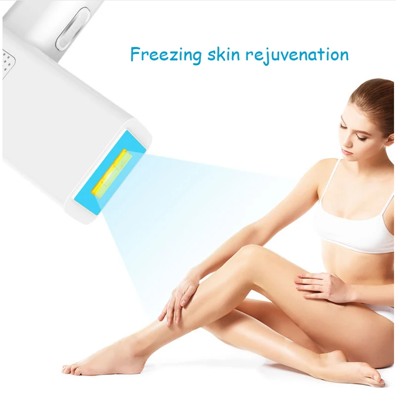 Double Cooling Ice Hair Removal Instrument Laser Hair Removal Device Shaving Hair Removal Instrument Laser Hair Removal Device