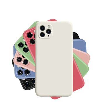 

Protect Camera Official Silicone Case for iPhone 11 Case for iPhone 11 Pro Max Original Silicon Case with logo Full Back Cover