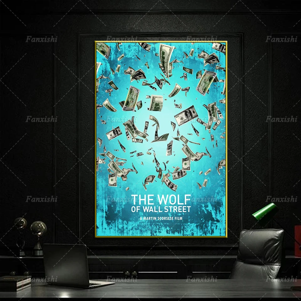 The Wolf Of Wall Street Inspirational Painting Posters Modern