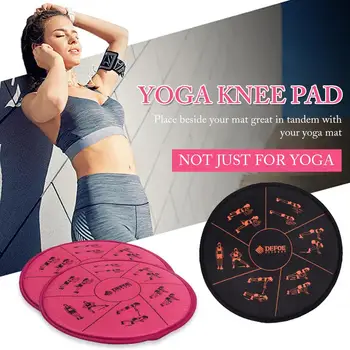 

Yoga Workout Knee Pad Cushion Exercise Extra Cushion Beyond Yoga Mat More Comfort For Joints And Elbows