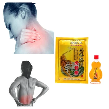 

10PCS Herbal Tiger Balm Buddha Ointment Oil For Arthritis Headache Chinese Medicine Essential Oils Back Pain Relief Plaster