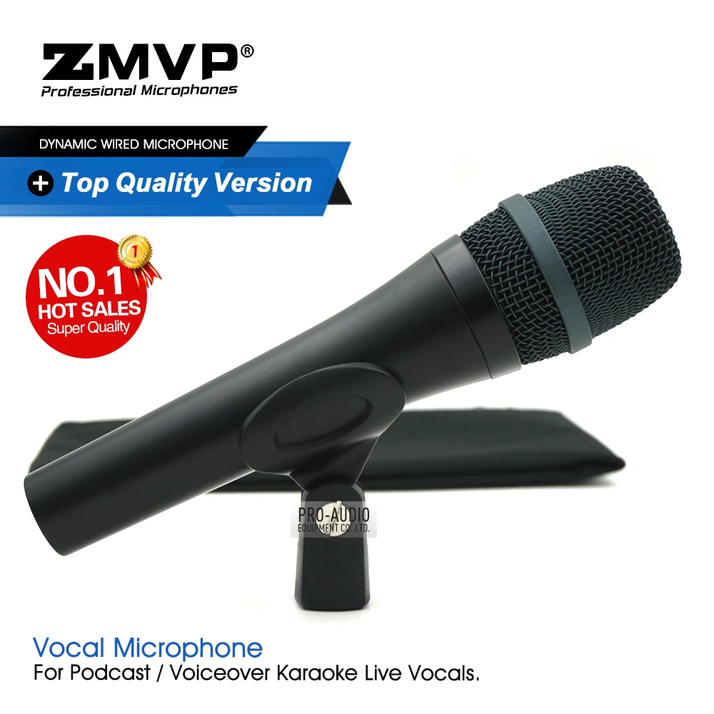 

Top Quality 945T Professional Live Vocals Wired Microphone E945 Karaoke Super-Cardioid Dynamic Microfone Microfono Mike Mic