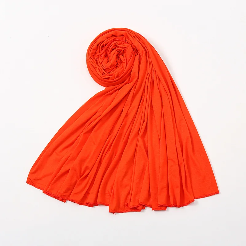 Hbb1db24d3b624784a7617873cd05851co Hot Sell Turban Head Wrap Hair Scarf Solid Color Long Breathable Head Band For Women Mallzona