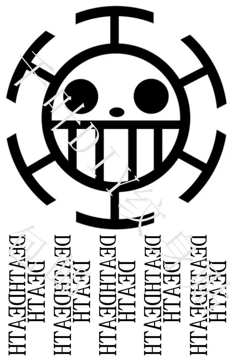J Аниме one piece Nami Ace Луффи Трафальгар Ло водонепроницаемый Временная переводная татуировка наклейка Косплей Аксессуары боди арт реквизит - Цвет: J