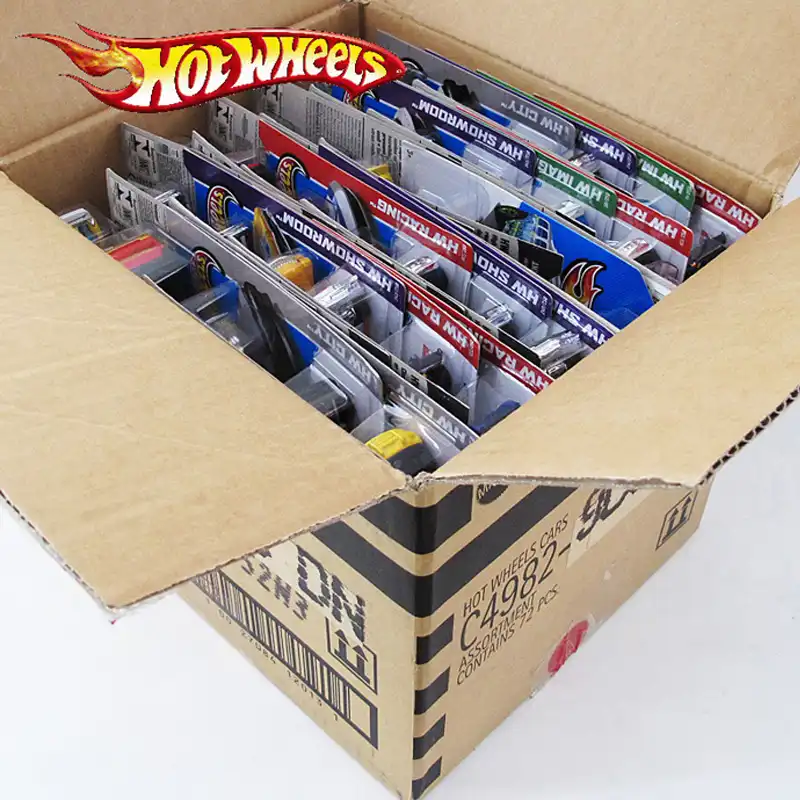 comprar caja hot wheels
