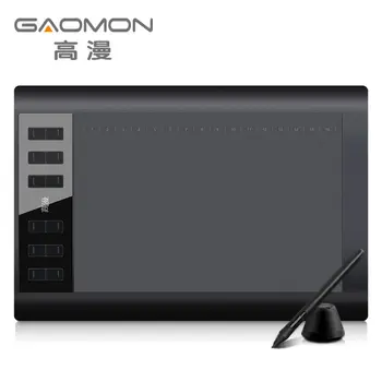 GAOMON 1060 Pro 10.6" Screen 8192 Level Battery-free Pen Support Android Windows Mac Digital Graphic Tablet for Drawing & Game
GAOMON 1060 Pro 10.6" Screen 8192 Level Battery-free Pen Support Android Windows Mac Digital Graphic Tablet for Drawing & Game