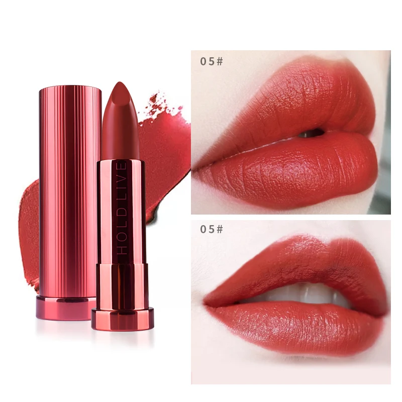 

6Color Mtte Lipstick Long Lasting Ruby Rose Velvet Lipstick For Lips Waterproof Nude Makeup Red Lip Stick Tint Pigment Cosmetics