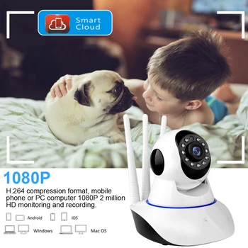 

2 million pixel CMOS Wireless 1080P Camera 1920x1080 IP Smart Home Security Surveillance Camera CCTV Wifi Network Camera V380