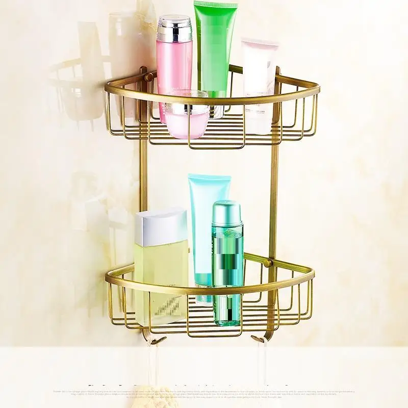 Version L Banyo Aksesuarlari Prateleira Banheiro угловой держатель для хранения Salle De Bain, настенные аксессуары для душа, полки для ванной комнаты - Цвет: Version L