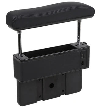 

Universal Car Adjustable Increase Armrest Box Central Lift Elbow Support With USB Charging Hole Interior Car-Styling Accessories