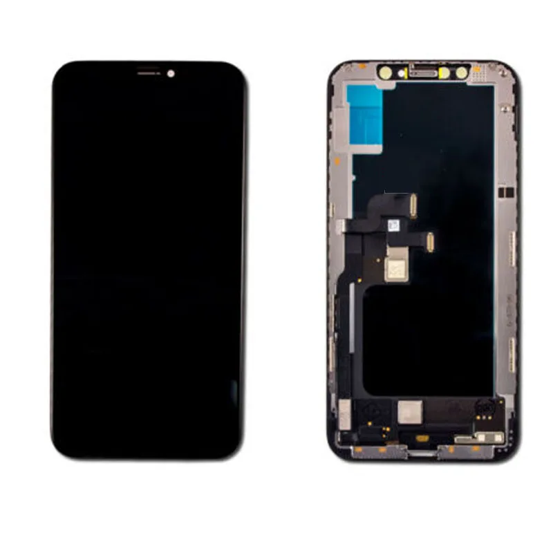AAA+++ качественный AMOLED для iPhone XS GS/JK-мягкий OLED 5,8 сенсорный экран с 3D дигитайзером сборка ZY-жесткий OLED дисплей TFT lcd